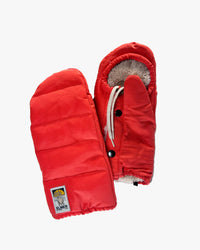 Elmer Cover Down Filled Mittens - Orange | Elmer Gloves Gloves | JEANSTORE