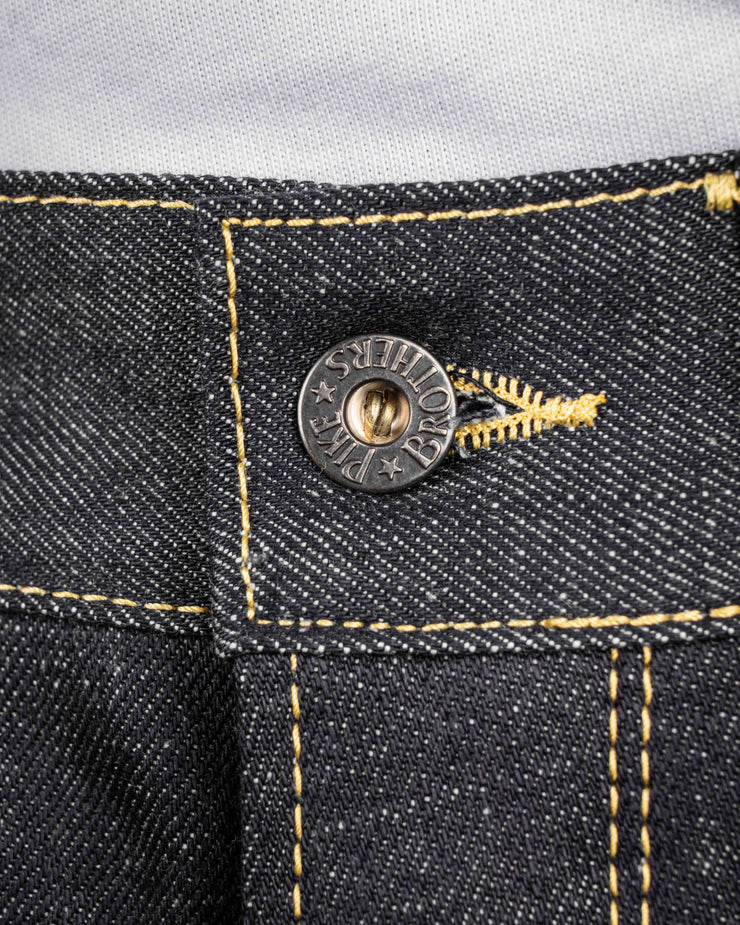 Pike Brothers 1958 Roamer Pant Regular Fit Mens Jeans - 15oz Selvedge Indigo