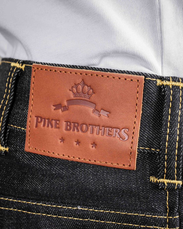 Pike Brothers 1958 Roamer Pant Regular Fit Mens Jeans - 15oz Selvedge Indigo
