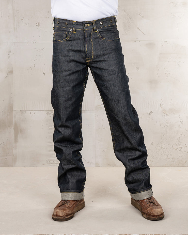 Pike Brothers 1937 Roamer Pant Relaxed Fit Mens Jeans - 11oz Selvedge Metal