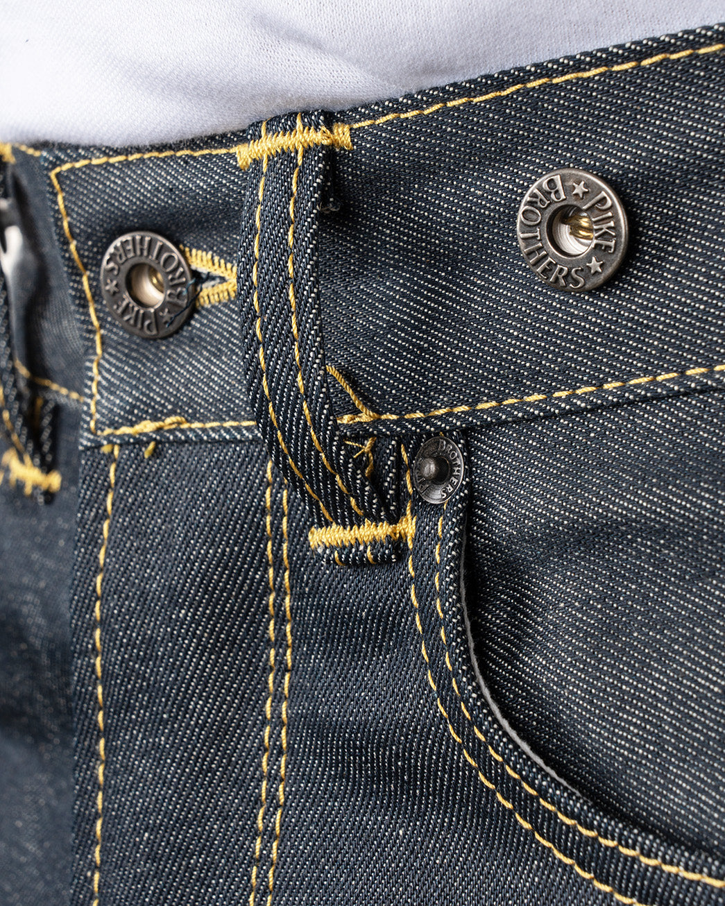 Pike Brothers 1937 Roamer Pant Relaxed Fit Mens Jeans - 11oz Selvedge Metal | Pike Brothers Jeans | JEANSTORE