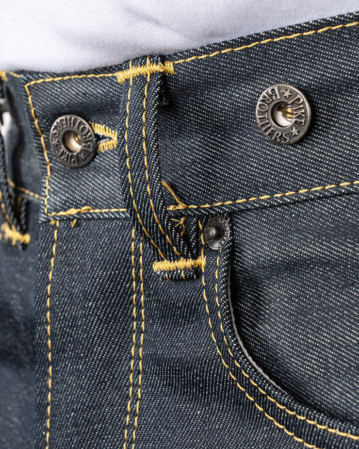 Pike Brothers 1937 Roamer Pant Relaxed Fit Mens Jeans - 11oz Selvedge Metal