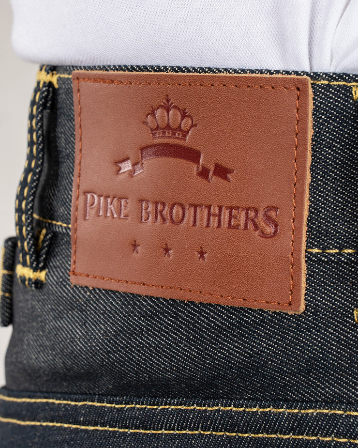 Pike Brothers 1937 Roamer Pant Relaxed Fit Mens Jeans - 11oz Selvedge Metal