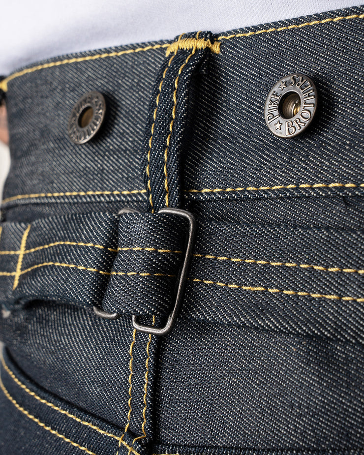 Pike Brothers 1937 Roamer Pant Relaxed Fit Mens Jeans - 11oz Selvedge Metal