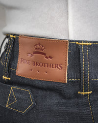 Pike Brothers 1936 Chopper Pant Loose Fit Selvedge Mens Jeans - 11oz Metal