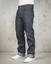 Pike Brothers 1936 Chopper Pant Loose Fit Selvedge Mens Jeans - 11oz Metal