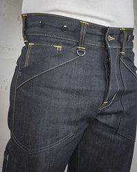 Pike Brothers 1936 Chopper Pant Loose Fit Selvedge Mens Jeans - 11oz Metal
