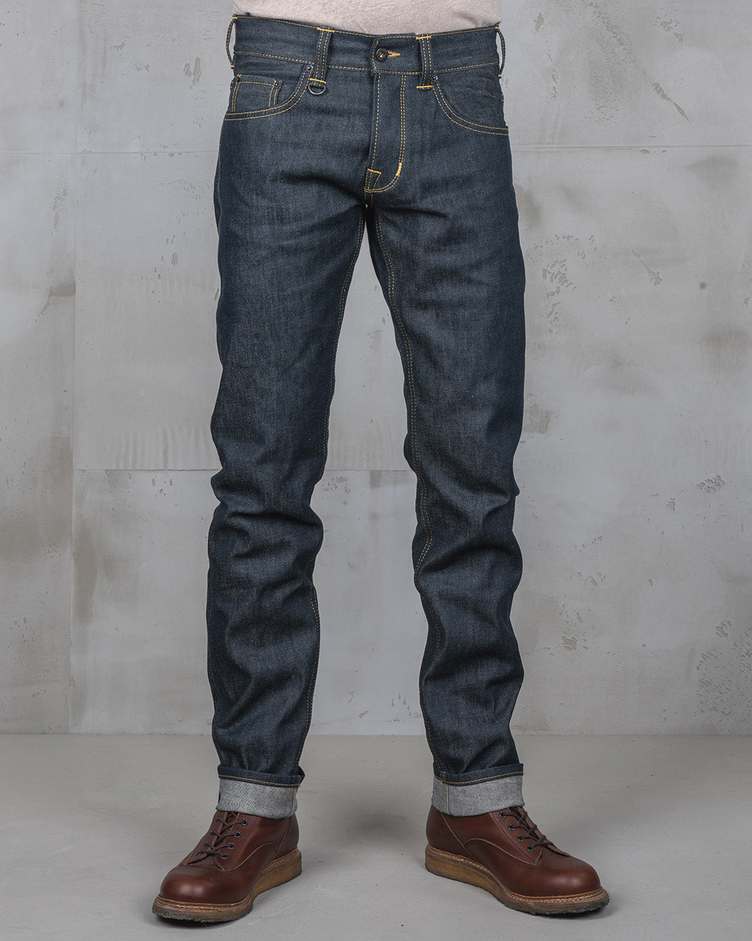 Pike Brothers 1963 Roamer Pant Slim Fit Mens Jeans - 11oz Selvedge Metal