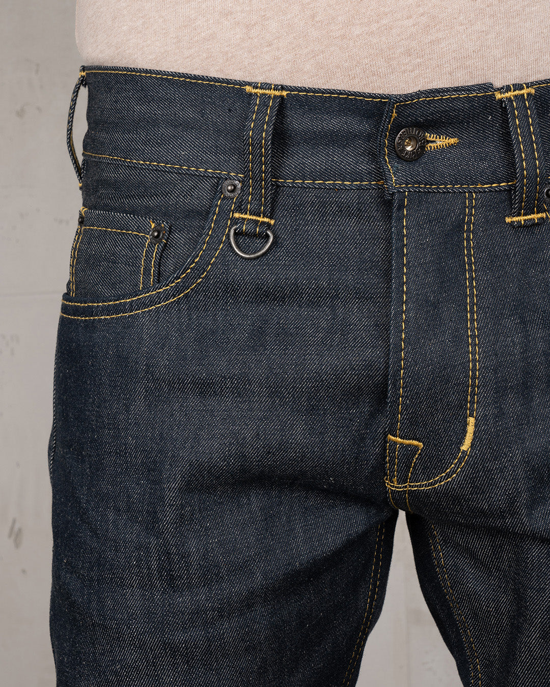 Pike Brothers 1963 Roamer Pant Slim Fit Mens Jeans - 11oz Selvedge Metal