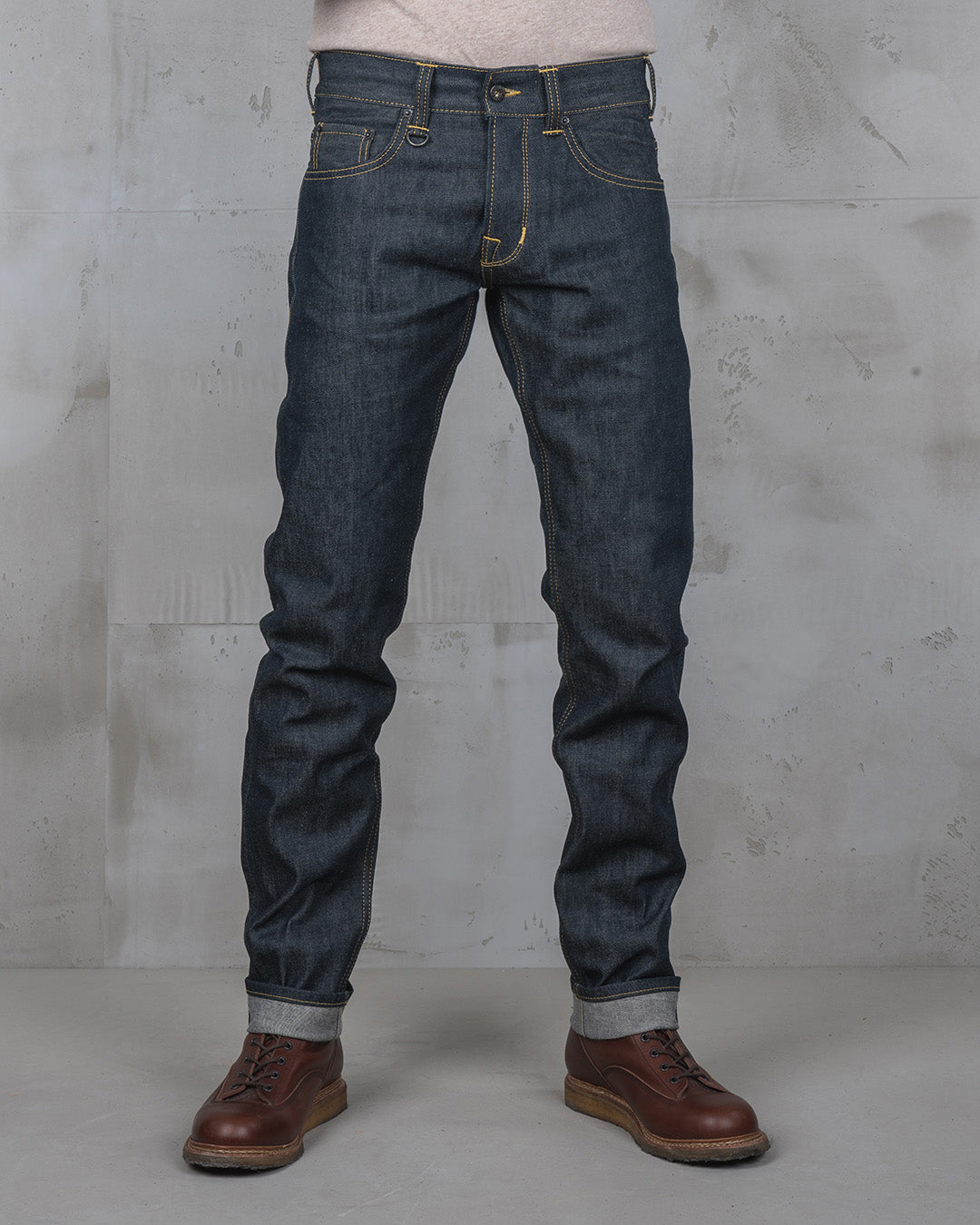 Pike Brothers 1963 Roamer Pant Slim Fit Mens Jeans - 11oz Selvedge Metal