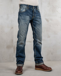 Pike Brothers 1958 Roamer Pant Regular Fit Selvedge Mens Jeans - 15oz Indigo 106 Rinse