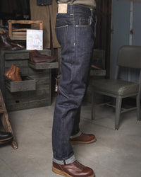 Pike Brothers 1947 Roamer Pant Relaxed Tapered Mens Jeans - 21oz Selvedge Indigo | Pike Brothers Jeans | JEANSTORE