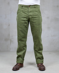 Pike Brothers 1962 OG-107 Pant - Olive | Pike Brothers Chinos & Trousers | Jeanstore