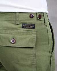 Pike Brothers 1962 OG-107 Pant - Olive | Pike Brothers Chinos & Trousers | Jeanstore