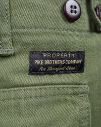 Pike Brothers 1962 OG-107 Pant - Olive | Pike Brothers Chinos & Trousers | Jeanstore