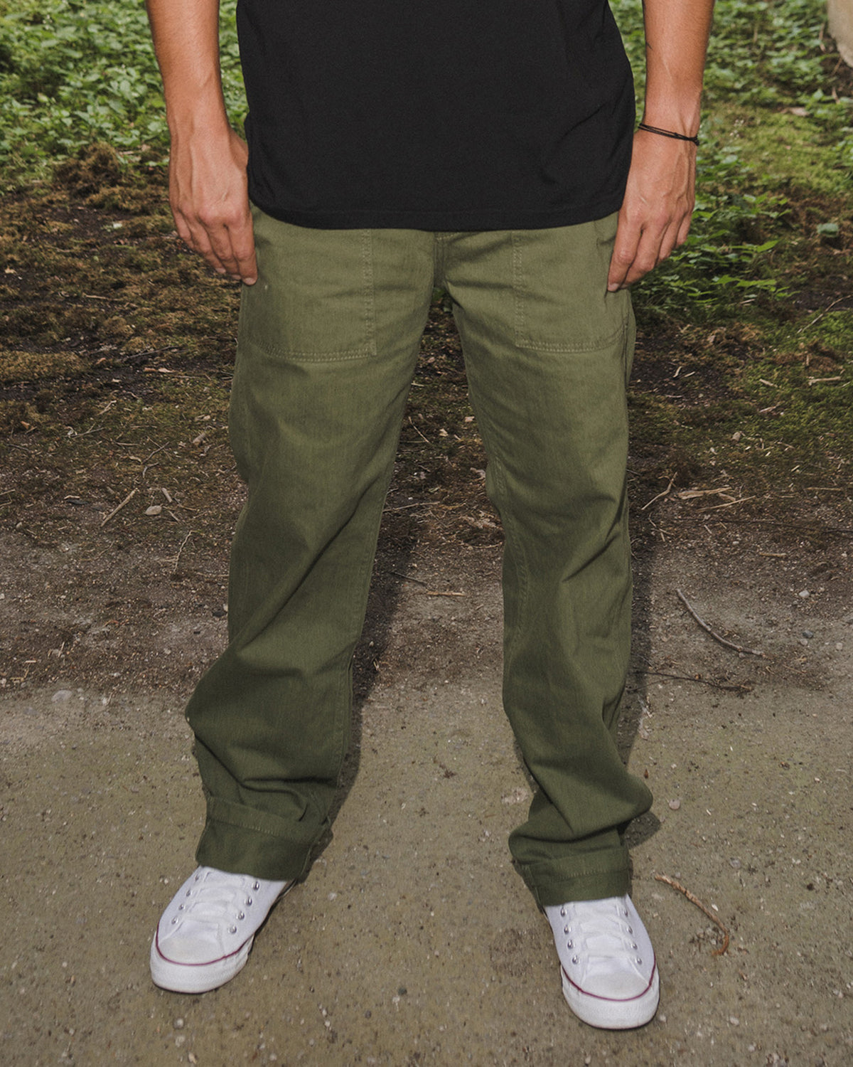Pike Brothers 1962 OG-107 Pant - Olive | Pike Brothers Chinos & Trousers | Jeanstore