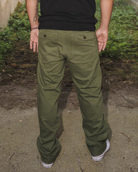Pike Brothers 1962 OG-107 Pant - Olive | Pike Brothers Chinos & Trousers | Jeanstore