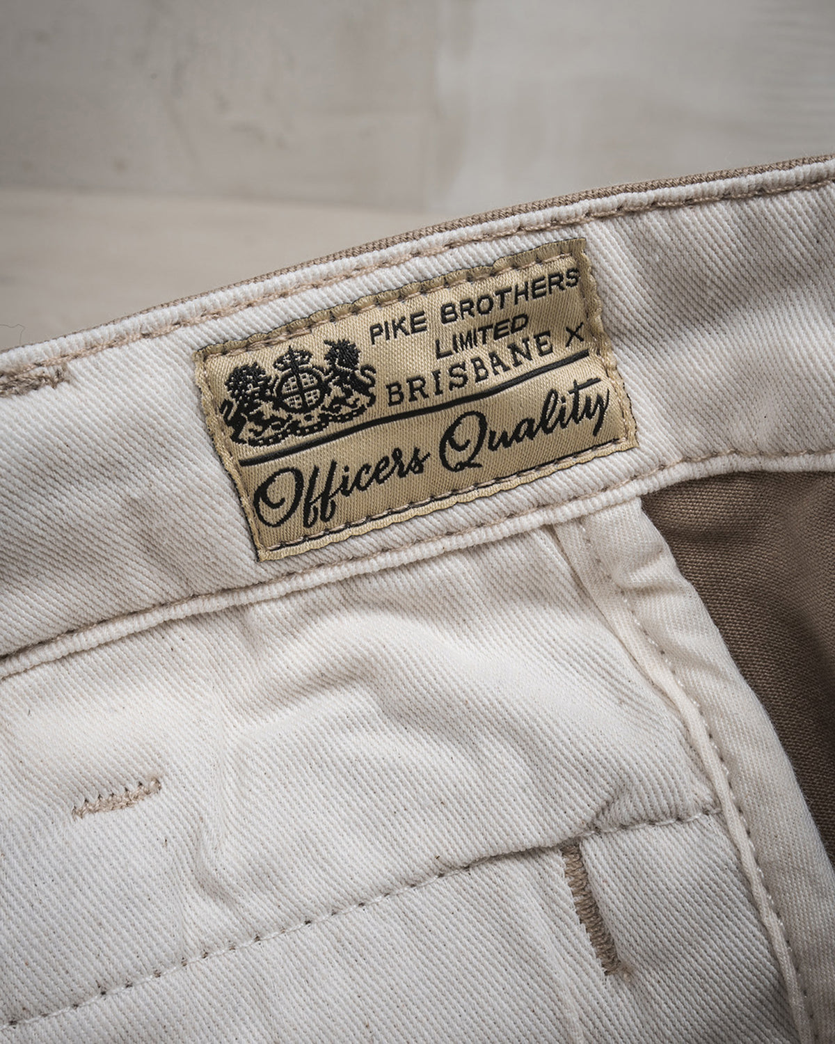 Pike Brothers Loose Fit 1940 Service Chino - Leesville Khaki