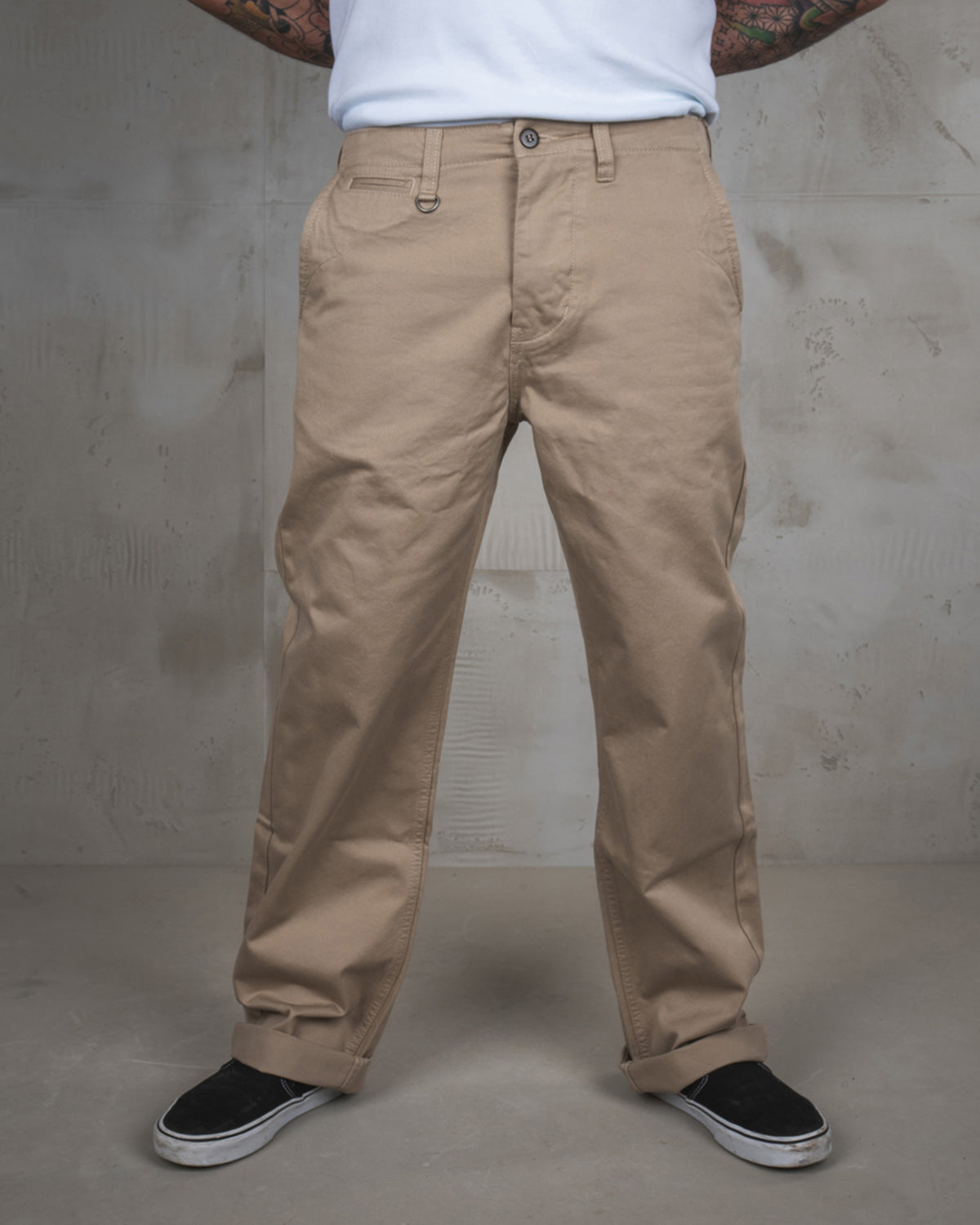 Pike Brothers Loose Fit 1940 Service Chino - Leesville Khaki