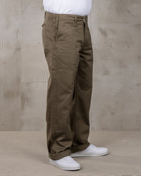 Pike Brothers Loose Fit 1940 Service Chino - Leesville Green | Pike Brothers Chinos & Trousers | JEANSTORE