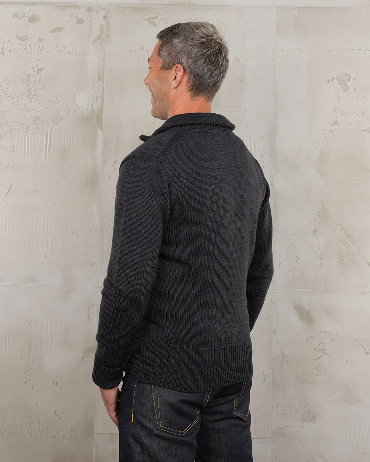 Pike Brothers 1948 Troyer Sweater - Anthracite