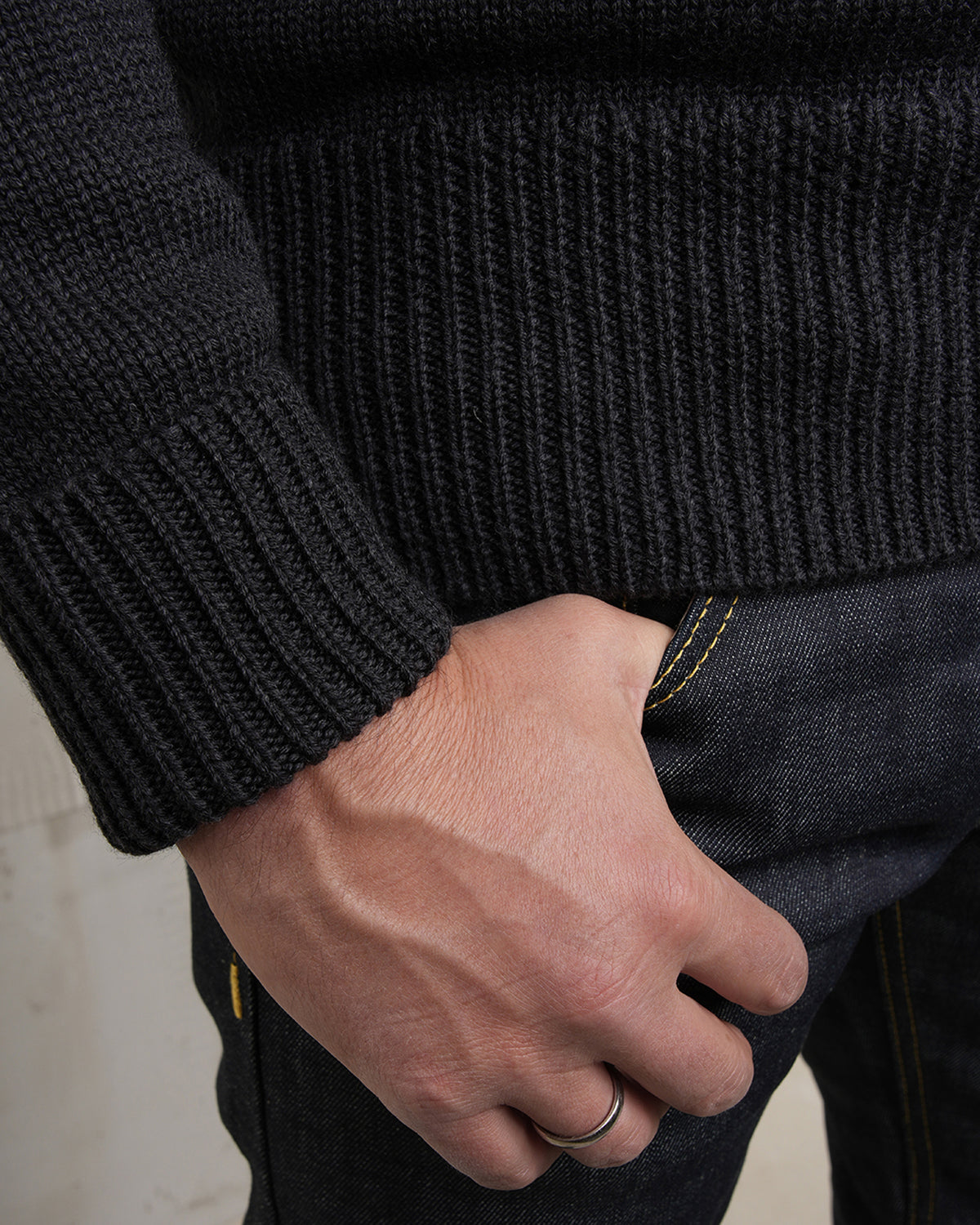 Pike Brothers 1948 Troyer Sweater - Anthracite
