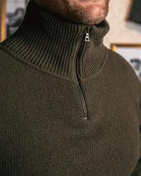 Pike Brothers 1948 Troyer Sweater - Army Green