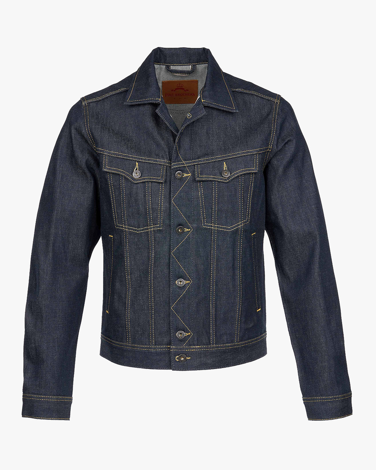Pike Brothers 1963 Roamer Selvedge Denim Jacket - 11oz Metal