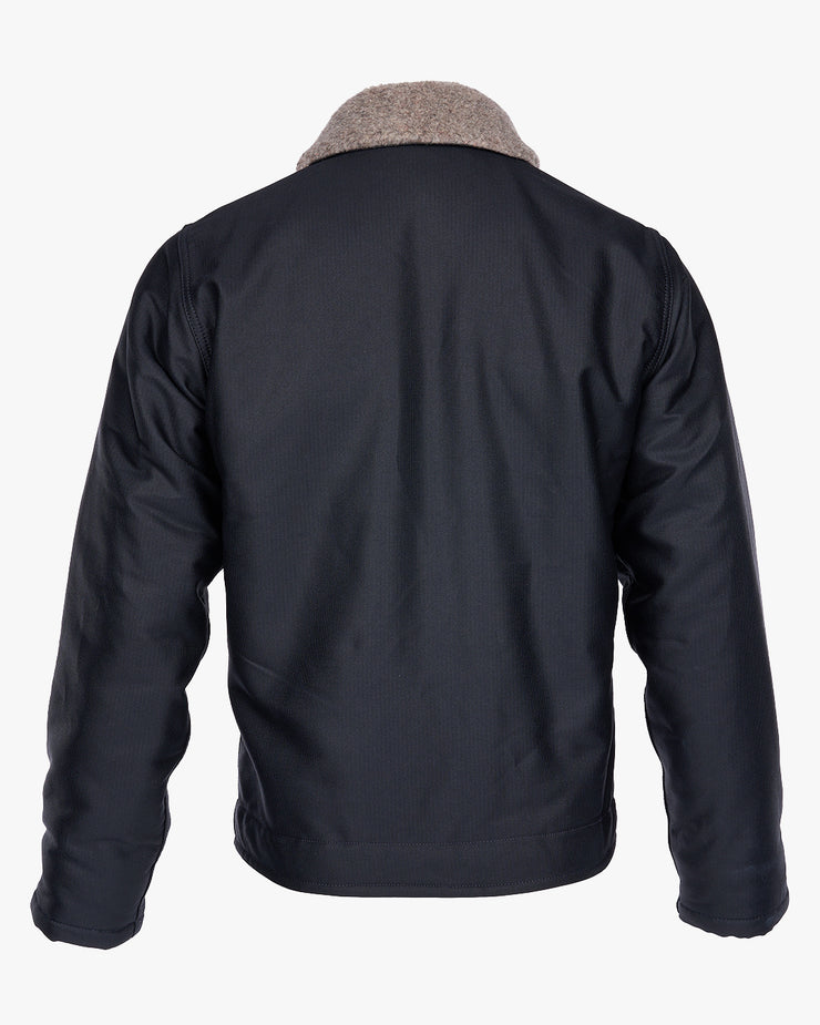 Pike Brothers 1944 N1 Deck Jacket - Waxed Navy