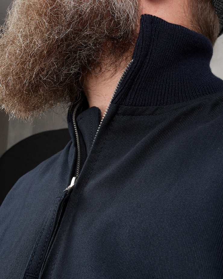 Pike Brothers 1942 Deck Zip Jacket - Dark Blue
