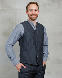 Pike Brothers 1905 Hauler Vest - Chicago Blue