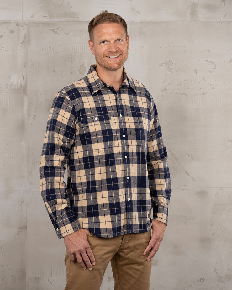 Pike Brothers 1937 Roamer Shirt - Blue Flannel