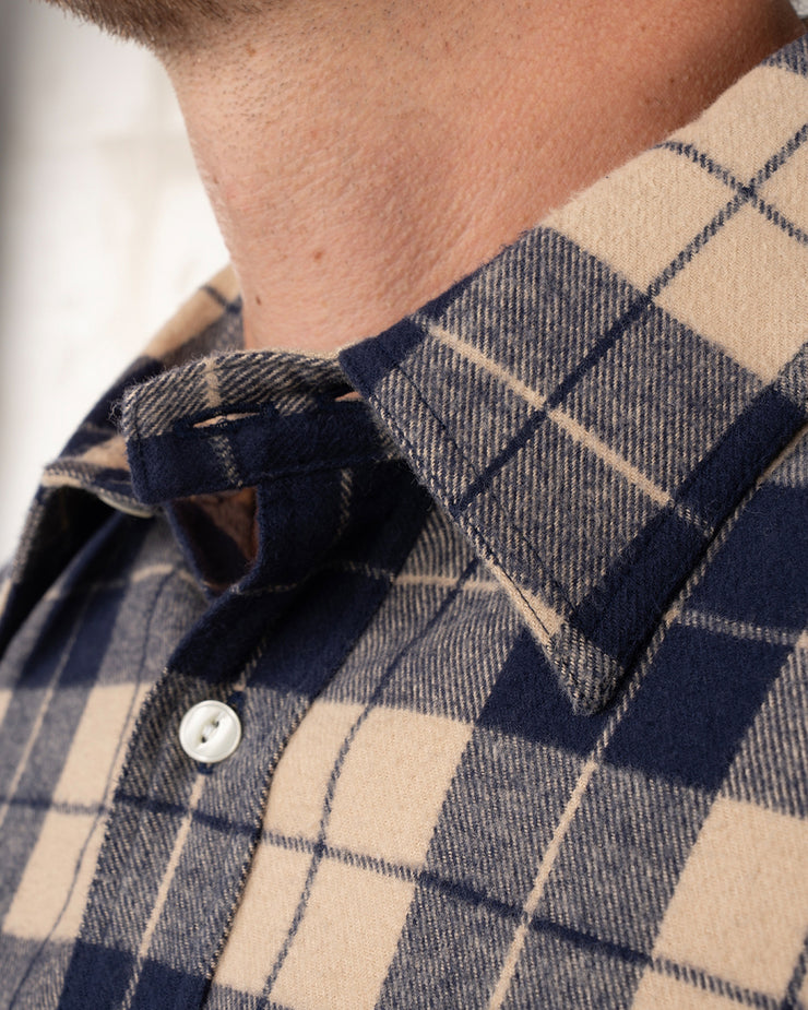 Pike Brothers 1937 Roamer Shirt - Blue Flannel