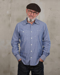 Pike Brothers 1937 Roamer Shirt - Blue Chambray