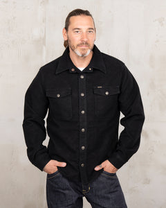 Pike Brothers 1943 CPO Moleskin Shirt - Sulphur Black