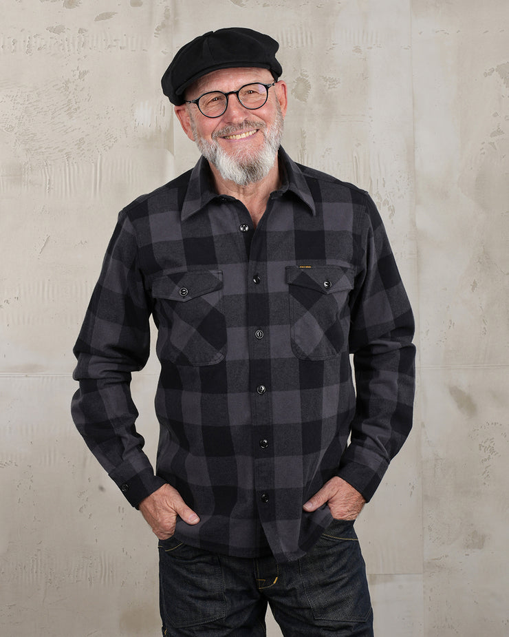 Pike Brothers 1943 CPO Shirt - Buffalo Grey Flannel