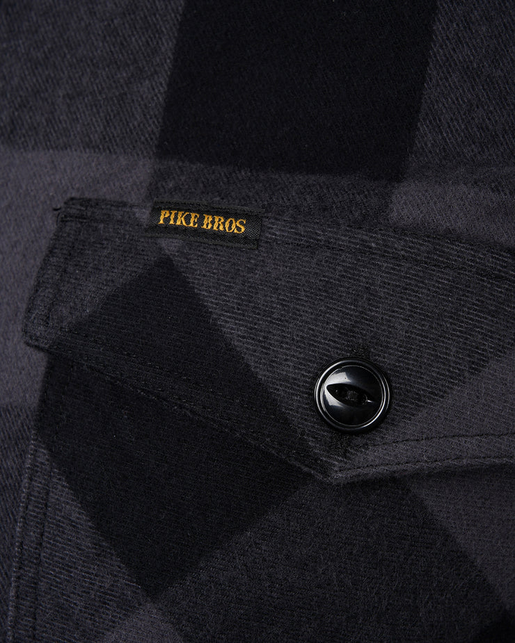 Pike Brothers 1943 CPO Shirt - Buffalo Grey Flannel