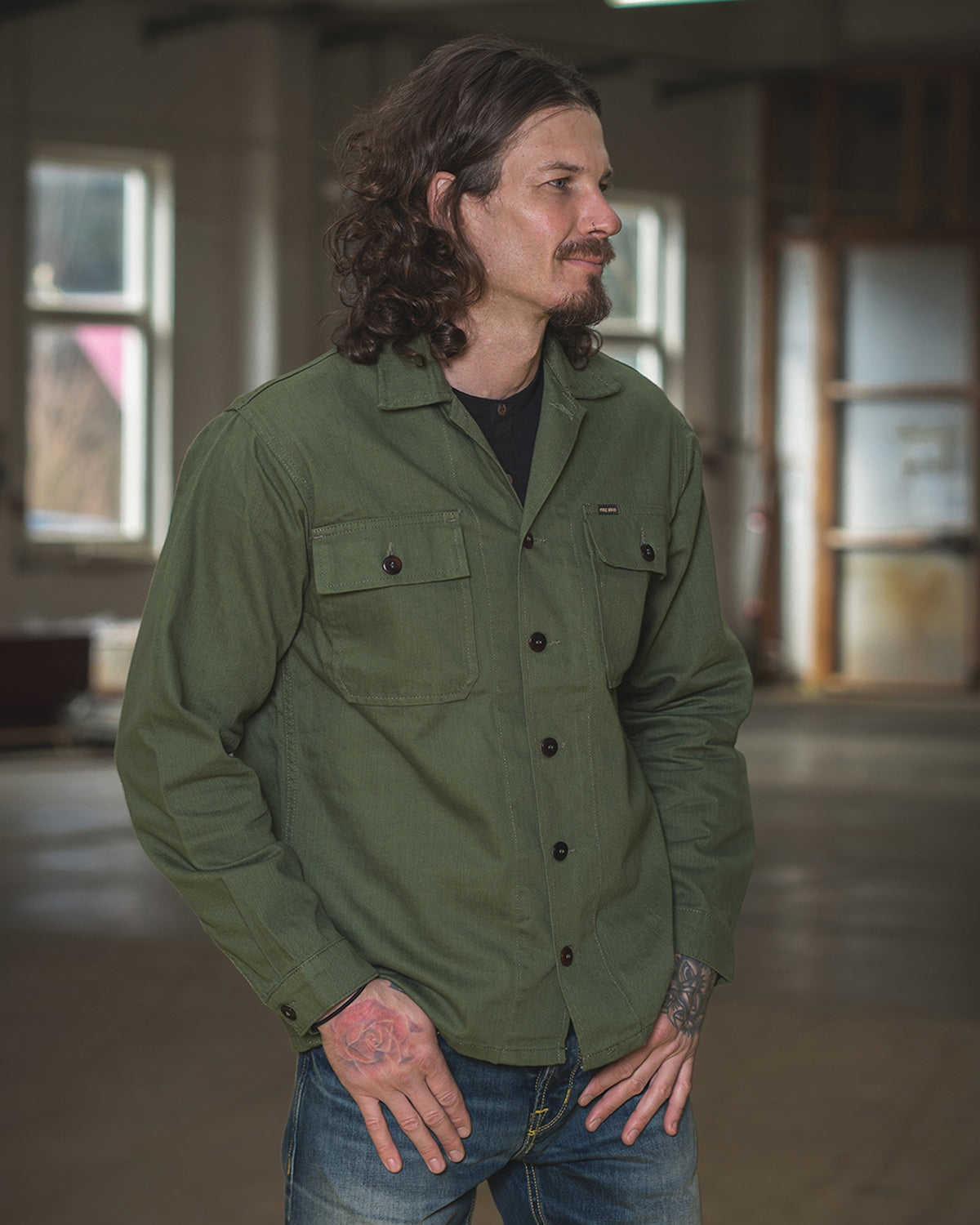 Pike Brothers 1962 OG-107 Shirt - Olive