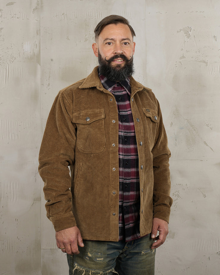 Pike Brothers 1967 CPO Shirt - Light Brass Corduroy