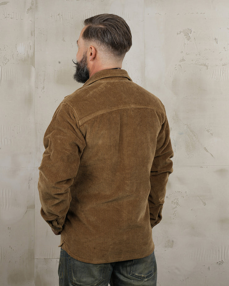 Pike Brothers 1967 CPO Shirt - Light Brass Corduroy