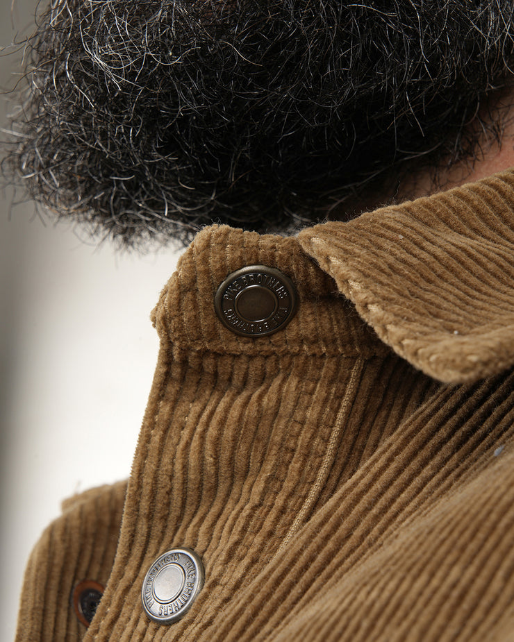 Pike Brothers 1967 CPO Shirt - Light Brass Corduroy