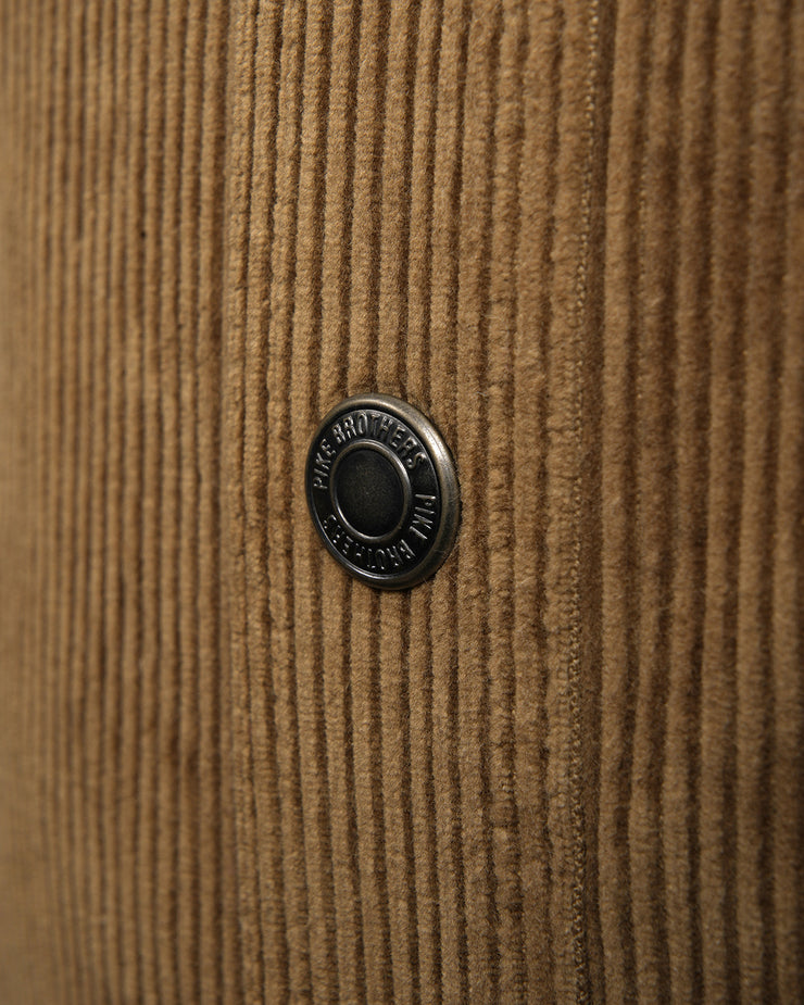 Pike Brothers 1967 CPO Shirt - Light Brass Corduroy
