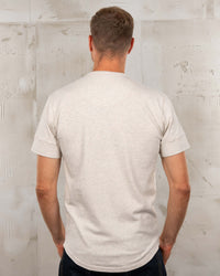 Pike Brothers 1927 S/S Henley Tee - Ecru Melange