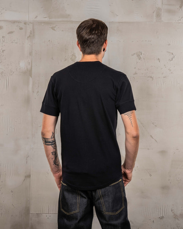 Pike Brothers S/S 1927 Henley Tee - Deep Black