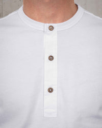 Pike Brothers S/S 1927 Henley Tee - Pure White | Pike Brothers T Shirts | JEANSTORE