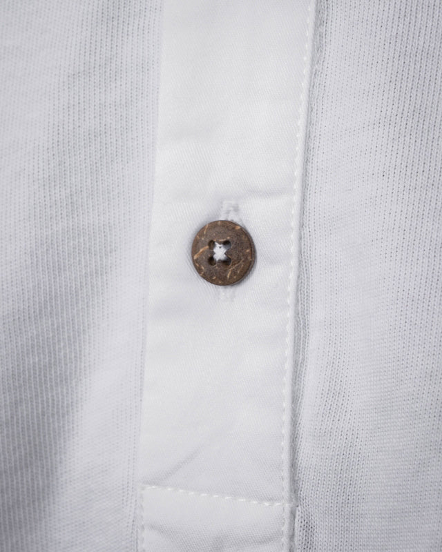 Pike Brothers S/S 1927 Henley Tee - Pure White
