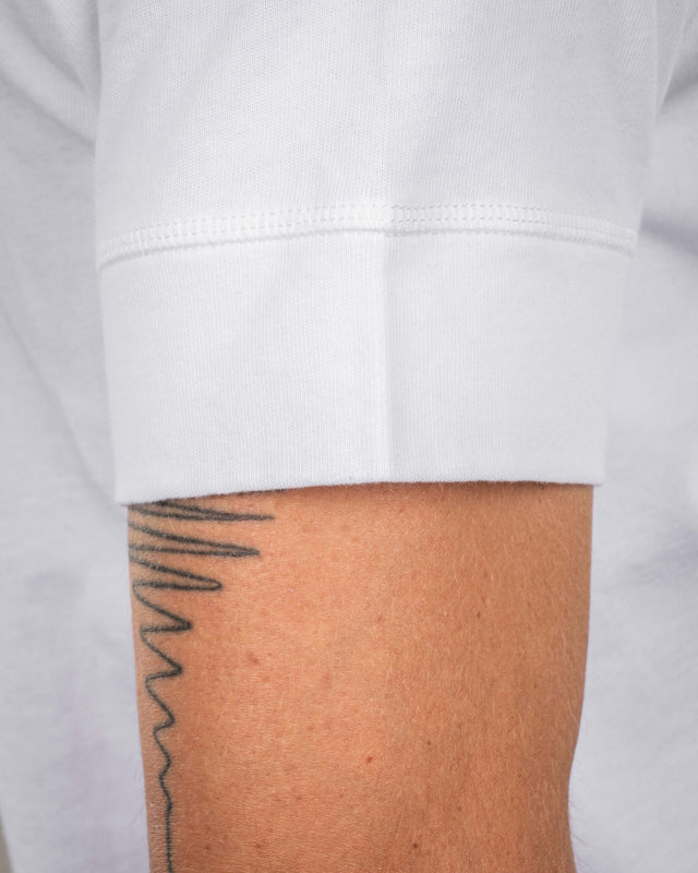 Pike Brothers S/S 1927 Henley Tee - Pure White