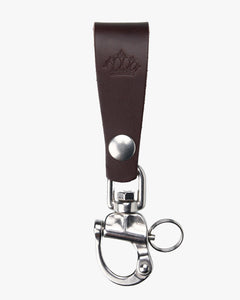 Pike Brothers 1965 Leather Key Hanger - Dark Brown