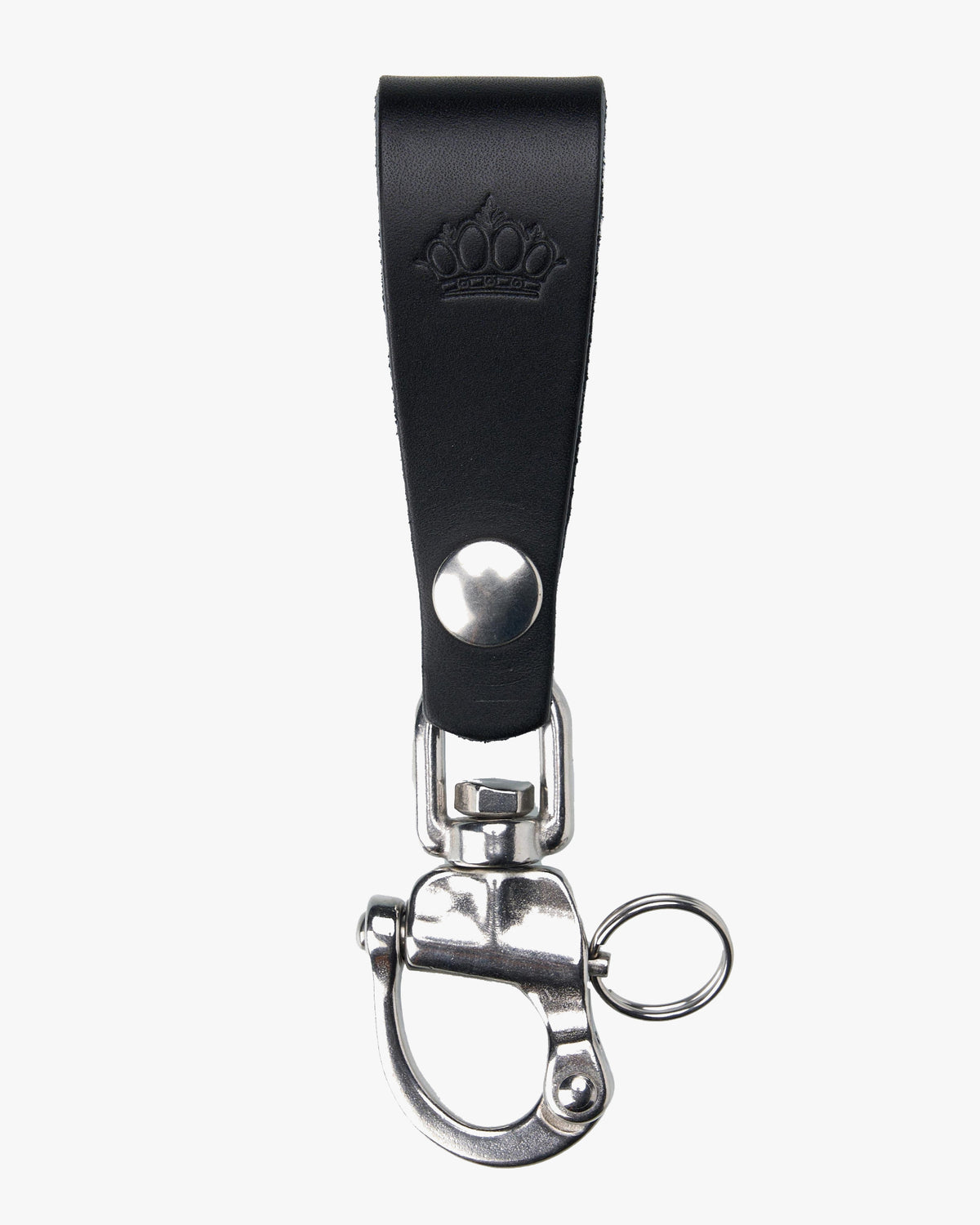 Pike Brothers 1965 Leather Key Hanger - Black