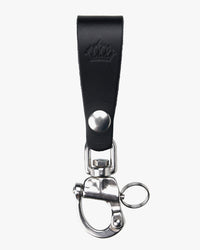 Pike Brothers 1965 Leather Key Hanger - Black